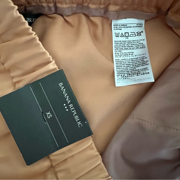 NWT Banana Republic Factory Satin Pull-on Joggers - Picture 7 of 8